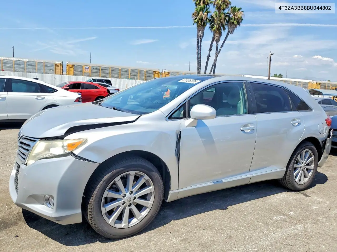 2011 Toyota Venza Fwd 4Cyl VIN: 4T3ZA3BB8BU044802 Lot: 61436086