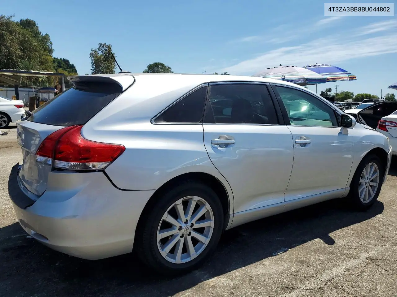 2011 Toyota Venza Fwd 4Cyl VIN: 4T3ZA3BB8BU044802 Lot: 61436086