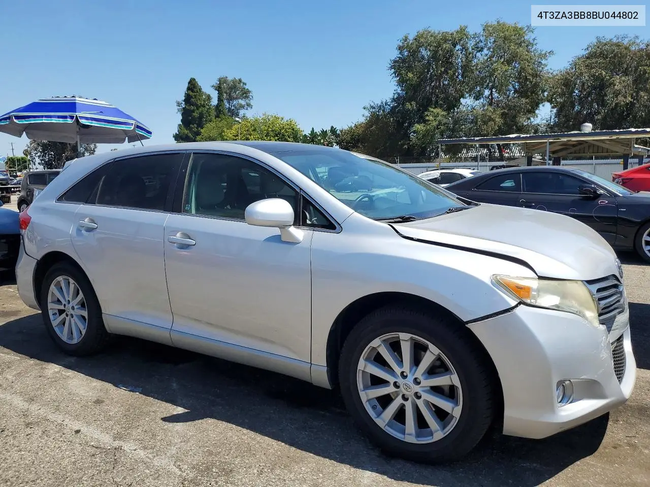 2011 Toyota Venza Fwd 4Cyl VIN: 4T3ZA3BB8BU044802 Lot: 61436086