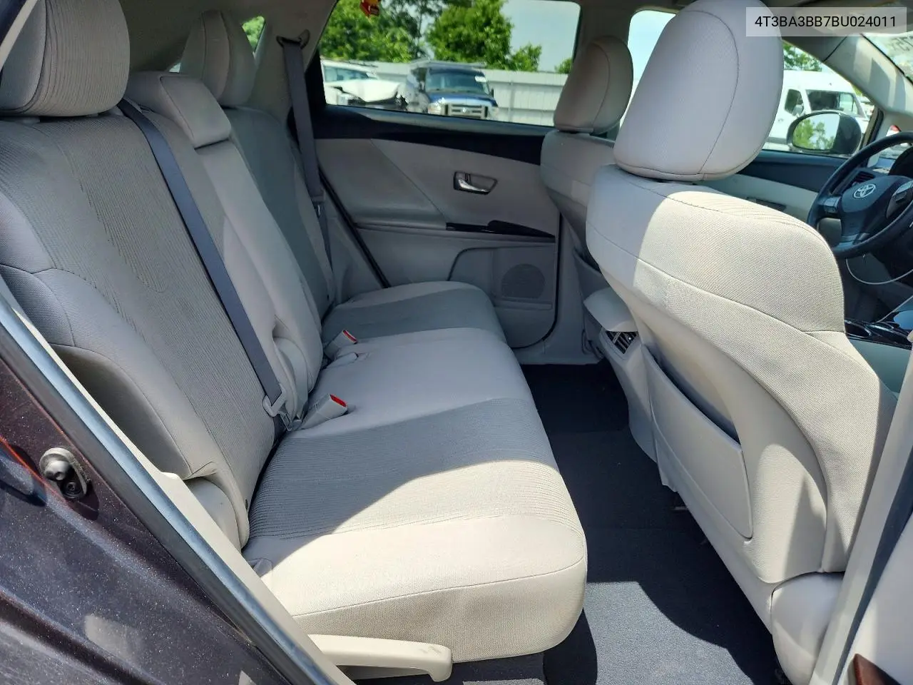 2011 Toyota Venza Awd 4Cyl VIN: 4T3BA3BB7BU024011 Lot: 85987675
