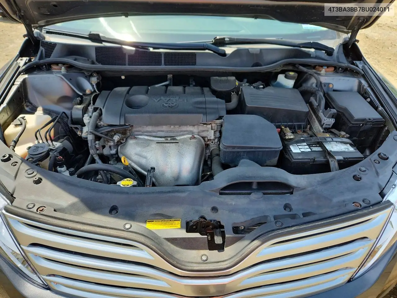 2011 Toyota Venza Awd 4Cyl VIN: 4T3BA3BB7BU024011 Lot: 85987675