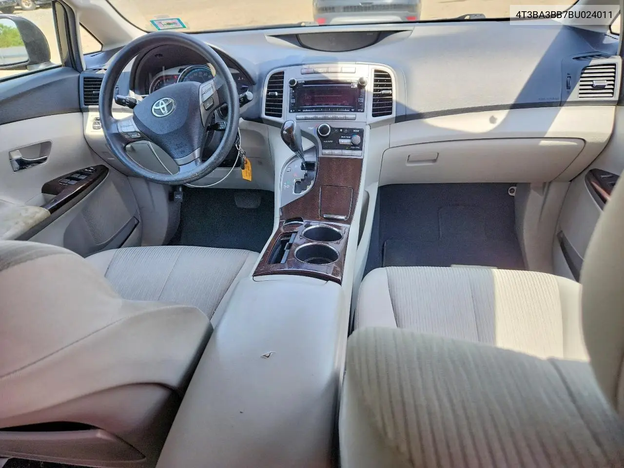2011 Toyota Venza Awd 4Cyl VIN: 4T3BA3BB7BU024011 Lot: 85987675
