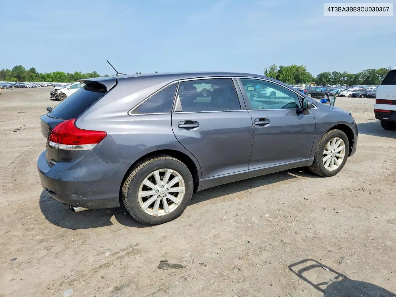 2012 Toyota Venza Le VIN: 4T3BA3BB8CU030367 Lot: 56614286