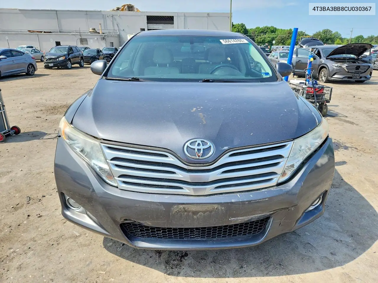 2012 Toyota Venza Le VIN: 4T3BA3BB8CU030367 Lot: 56614286