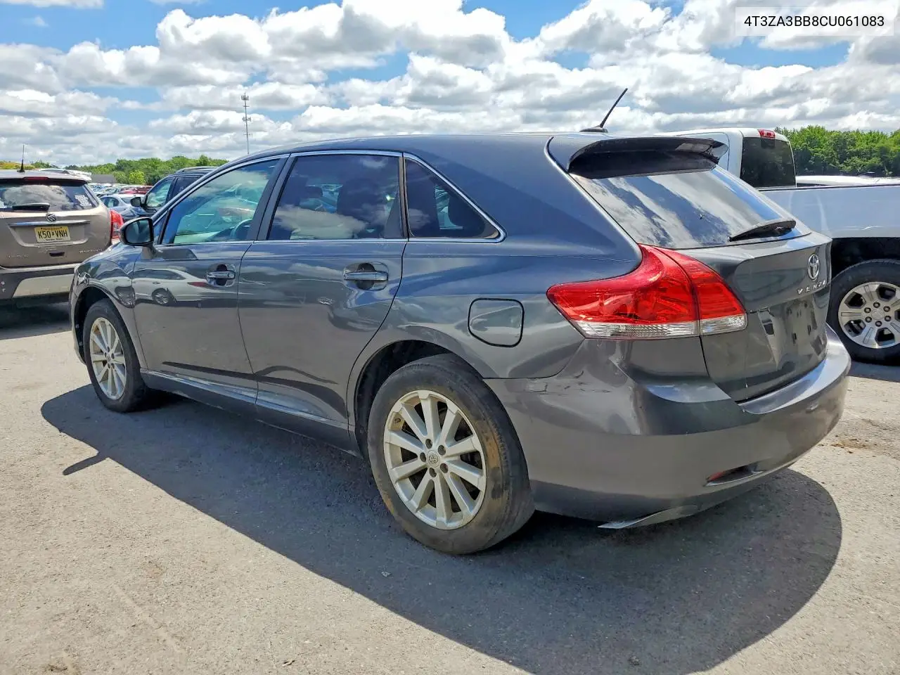 2012 Toyota Venza Le VIN: 4T3ZA3BB8CU061083 Lot: 59403626