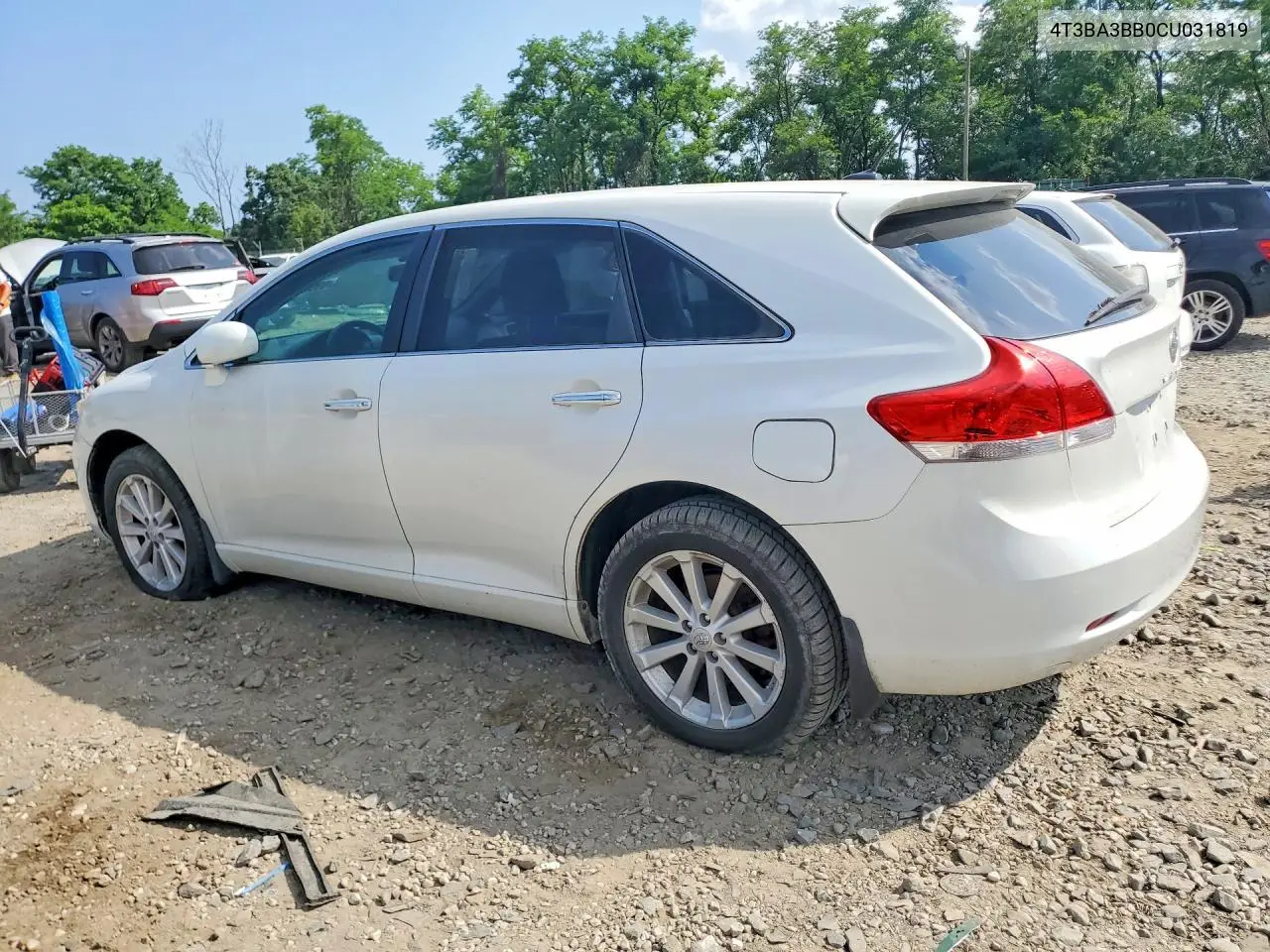 2012 Toyota Venza Xle VIN: 4T3BA3BB0CU031819 Lot: 59651836