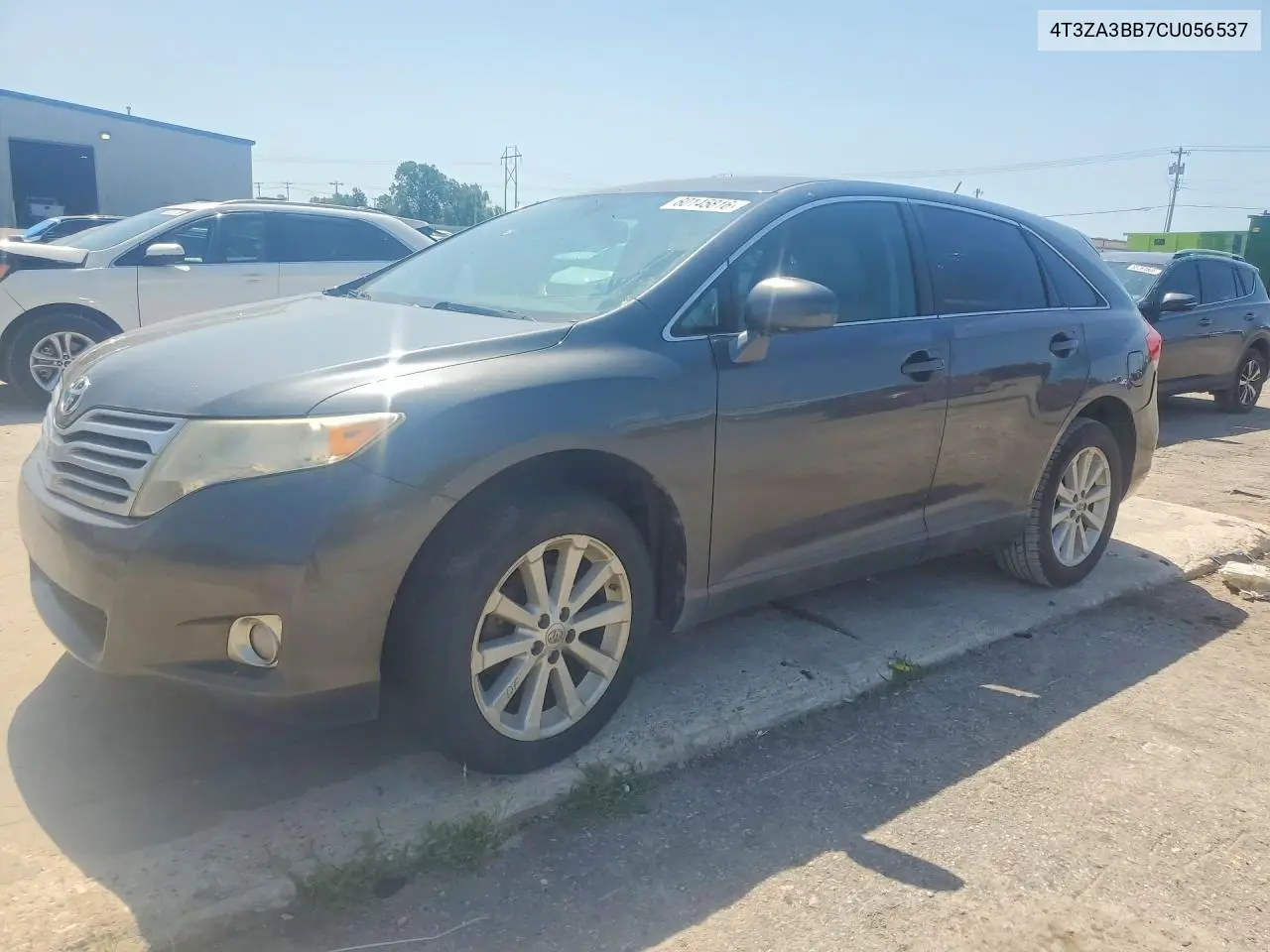 2012 Toyota Venza Le VIN: 4T3ZA3BB7CU056537 Lot: 60145816