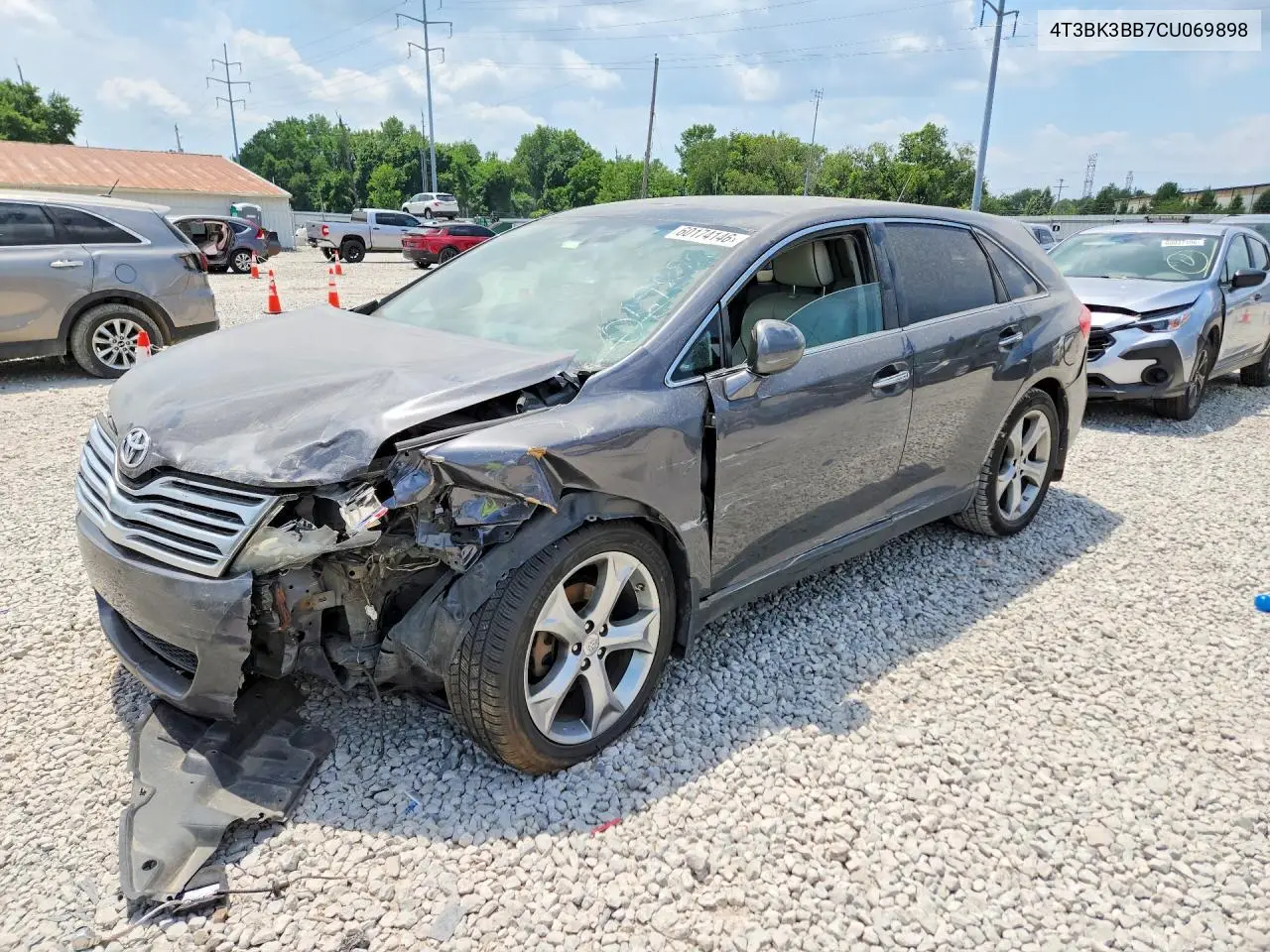 2012 Toyota Venza Limited VIN: 4T3BK3BB7CU069898 Lot: 60174146