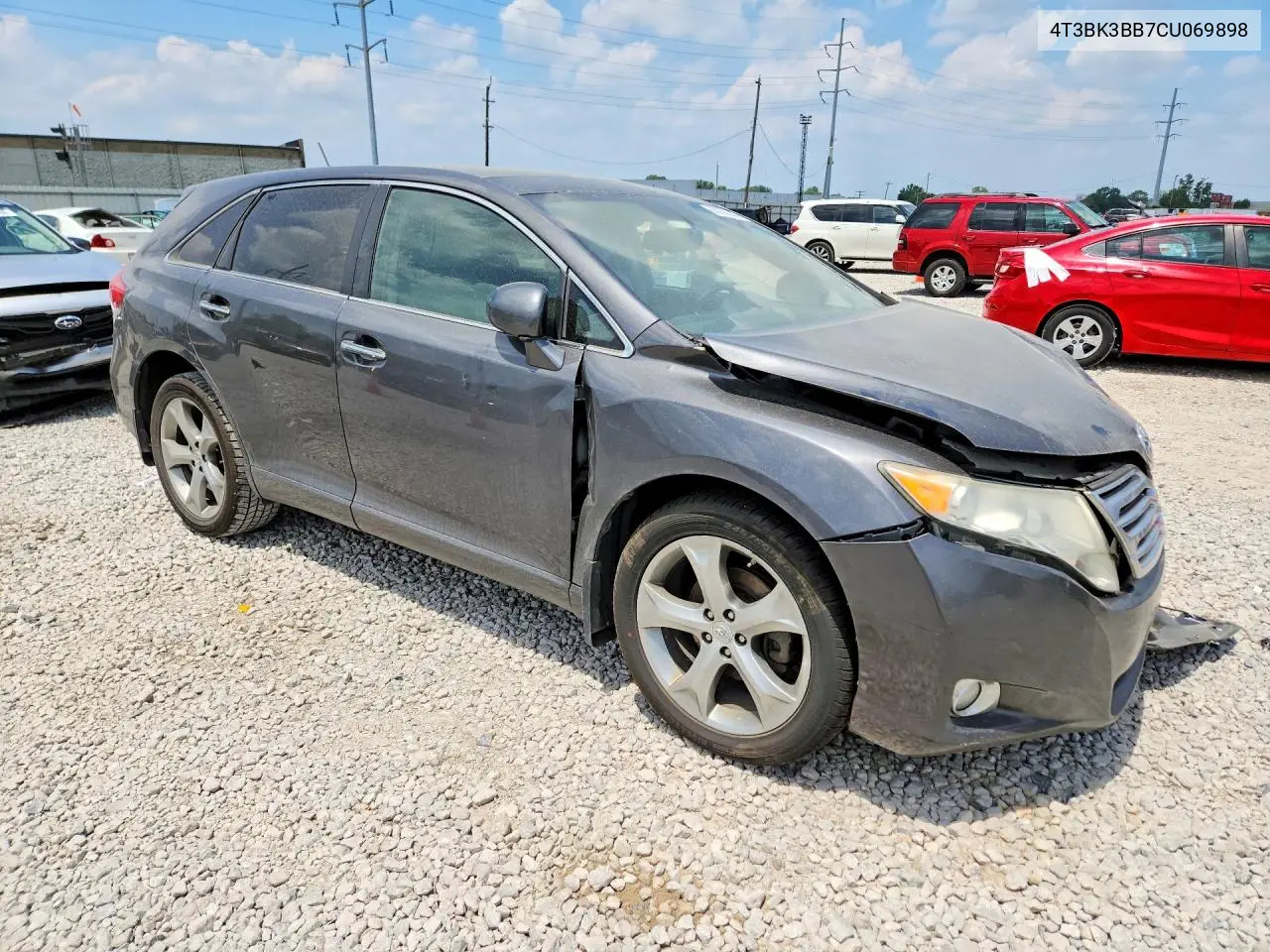 2012 Toyota Venza Limited VIN: 4T3BK3BB7CU069898 Lot: 60174146