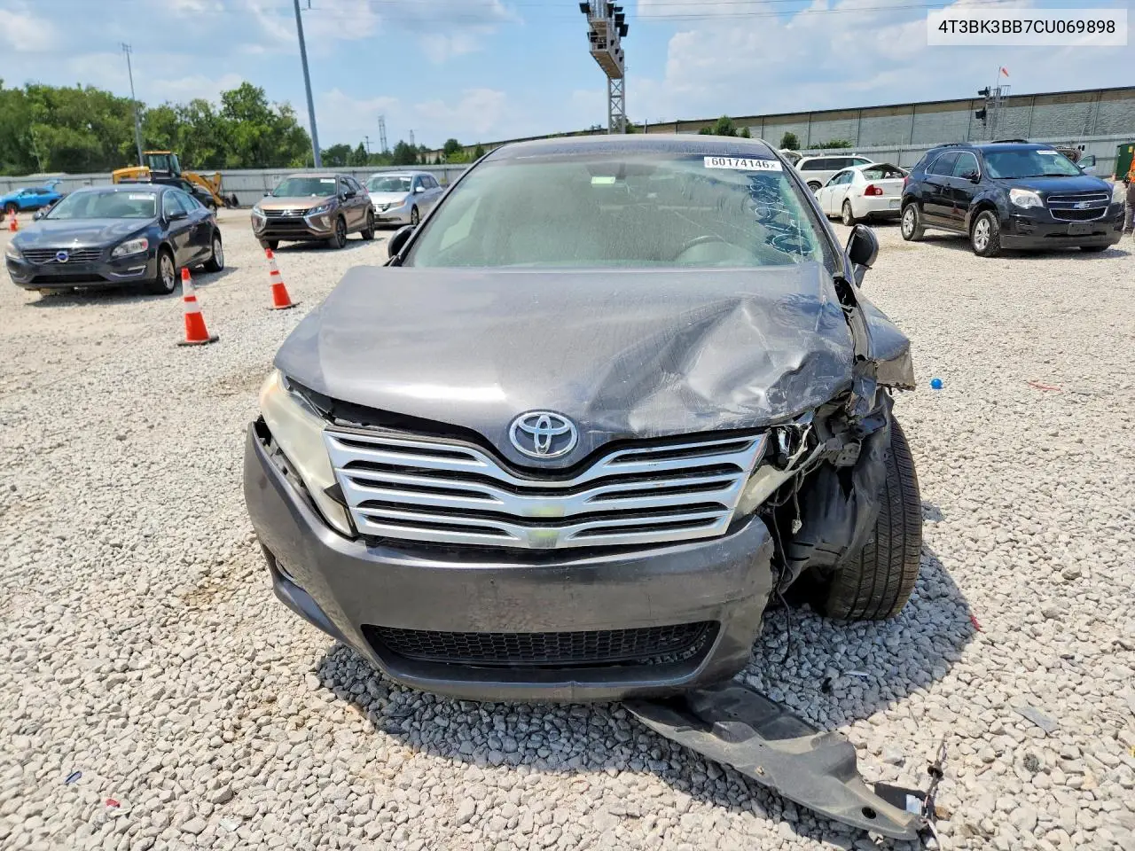 2012 Toyota Venza Limited VIN: 4T3BK3BB7CU069898 Lot: 60174146
