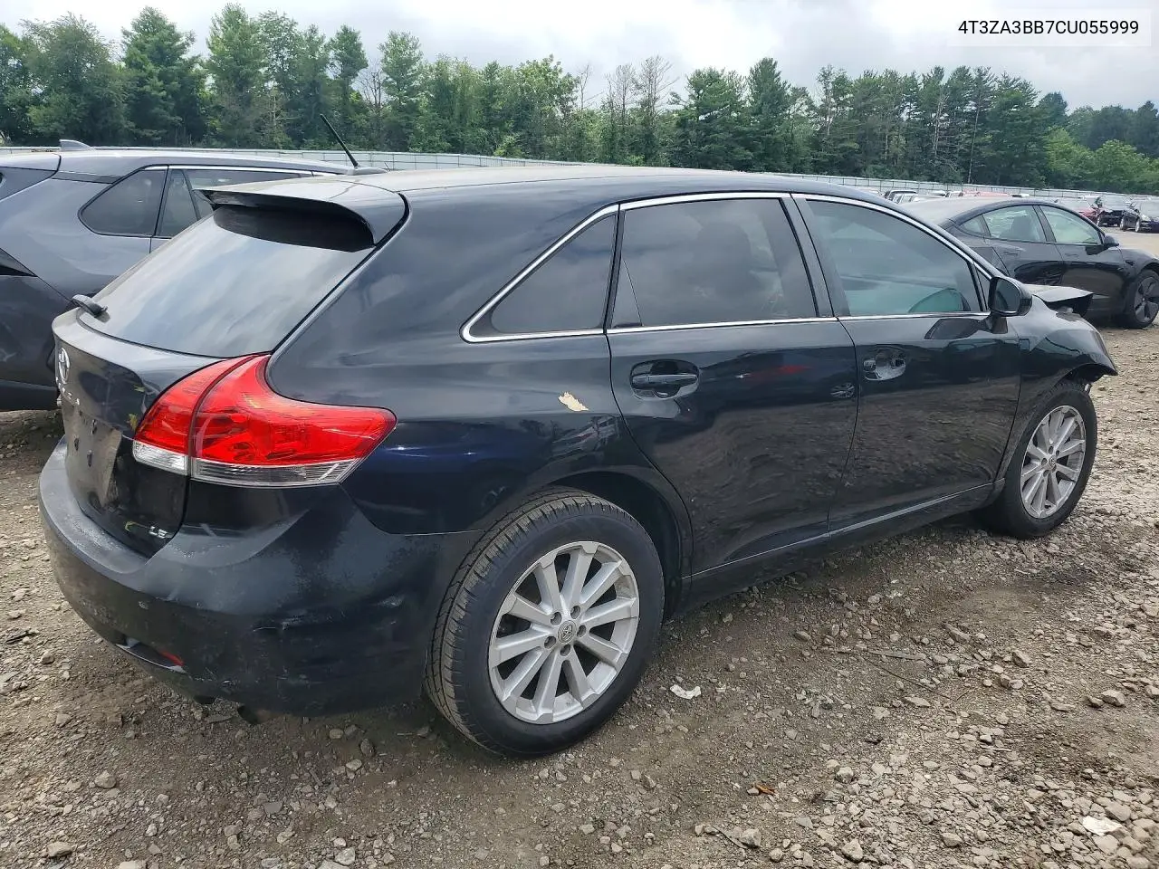 2012 Toyota Venza Le VIN: 4T3ZA3BB7CU055999 Lot: 60235376
