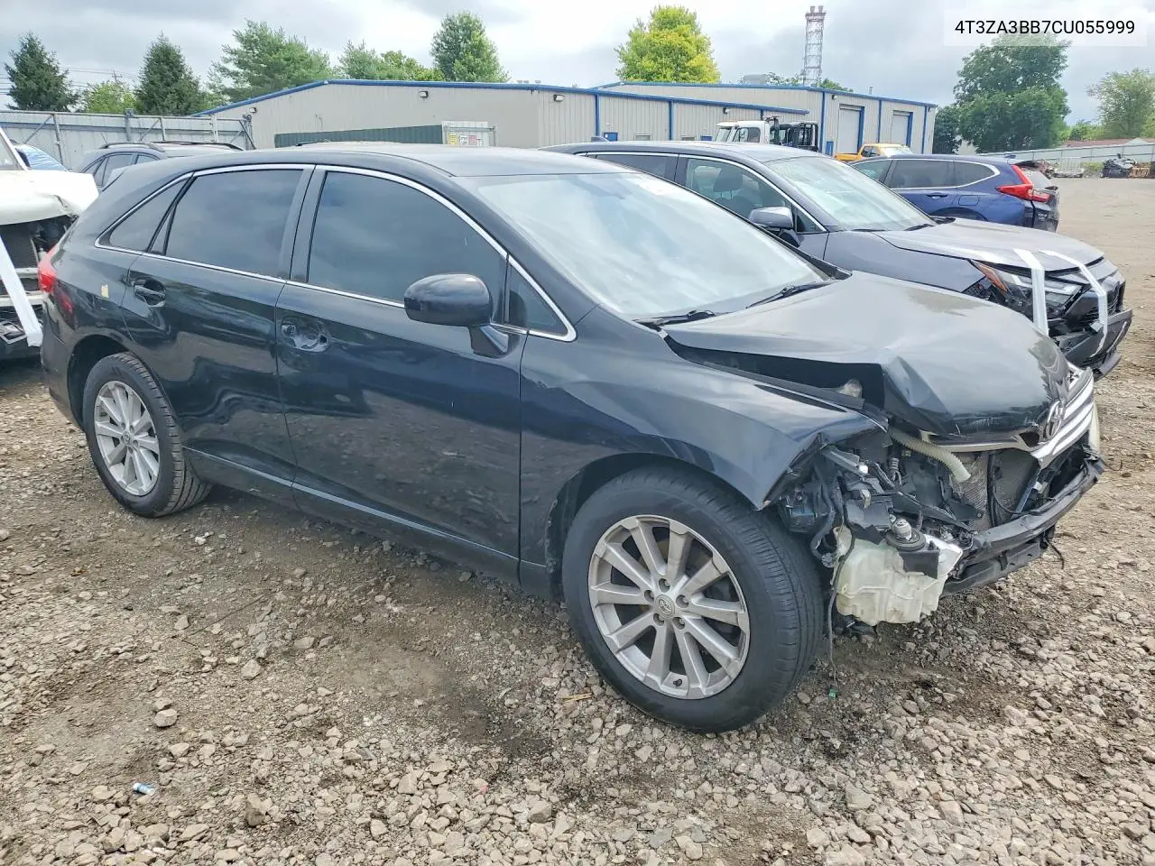 2012 Toyota Venza Le VIN: 4T3ZA3BB7CU055999 Lot: 60235376