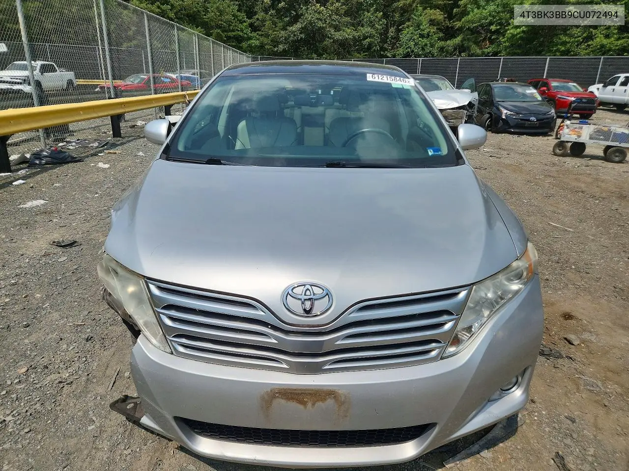 2012 Toyota Venza Limited VIN: 4T3BK3BB9CU072494 Lot: 61215846
