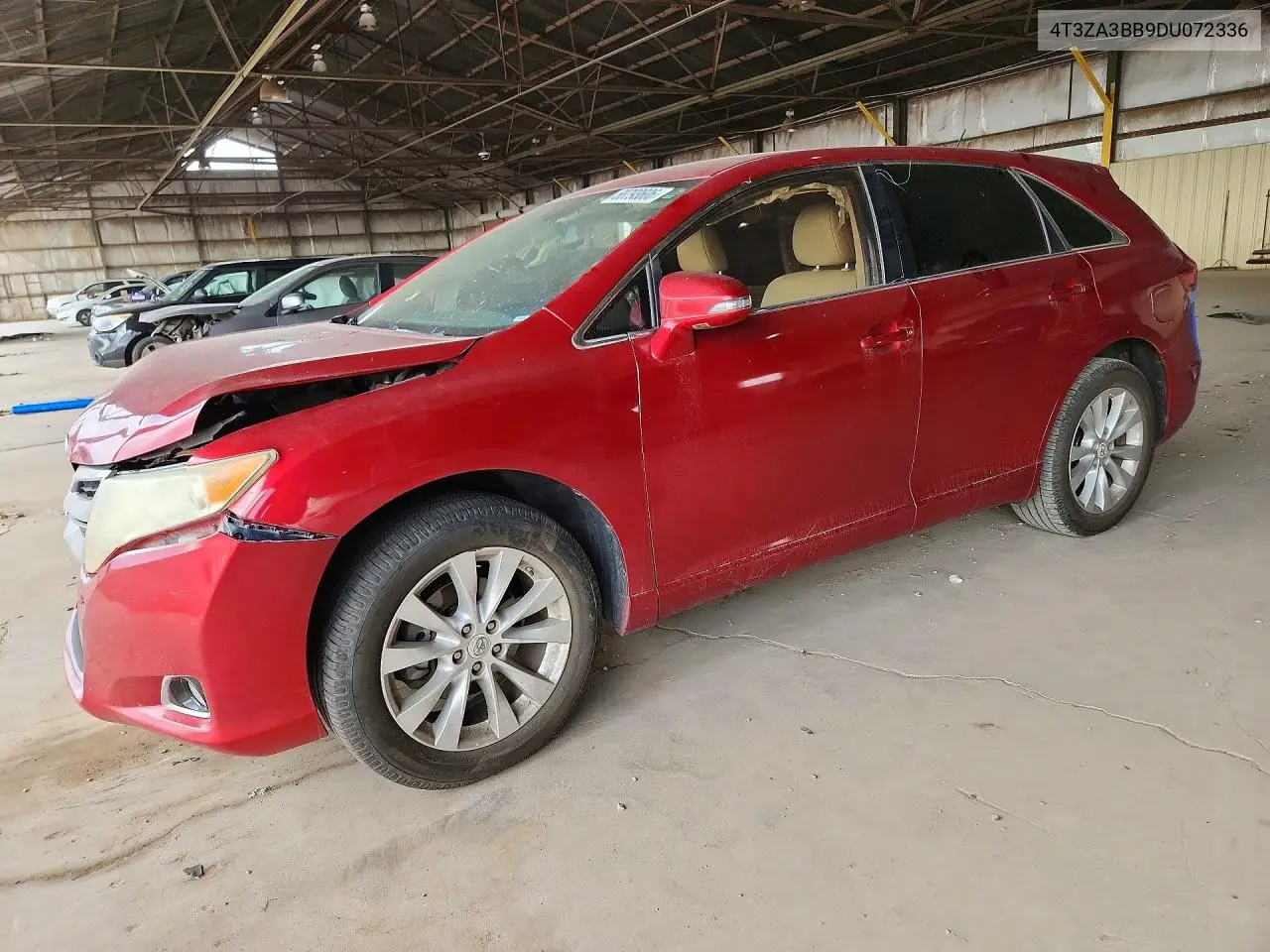 2013 Toyota Venza Le VIN: 4T3ZA3BB9DU072336 Lot: 58793606