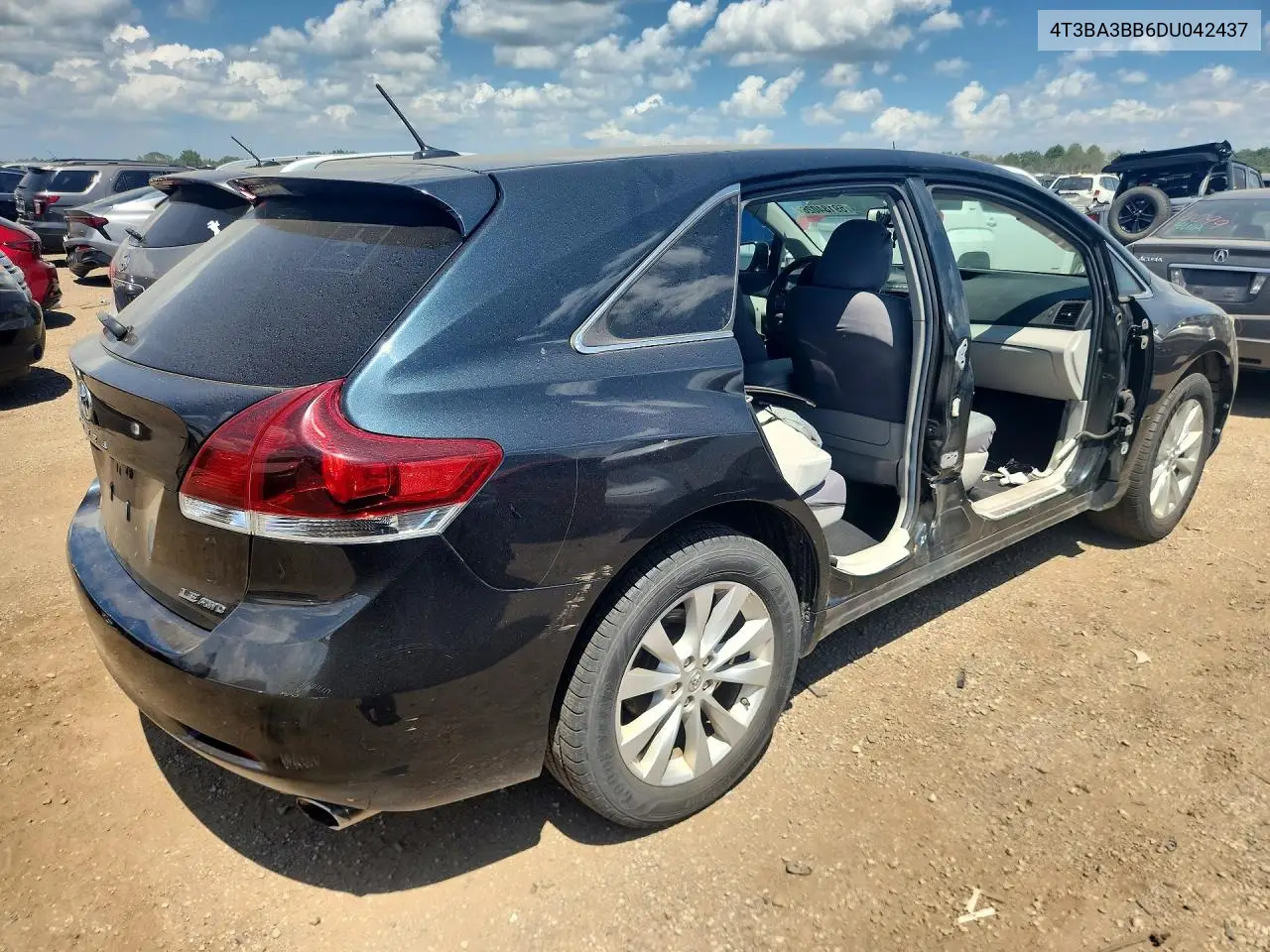 2013 Toyota Venza Le VIN: 4T3BA3BB6DU042437 Lot: 59184026