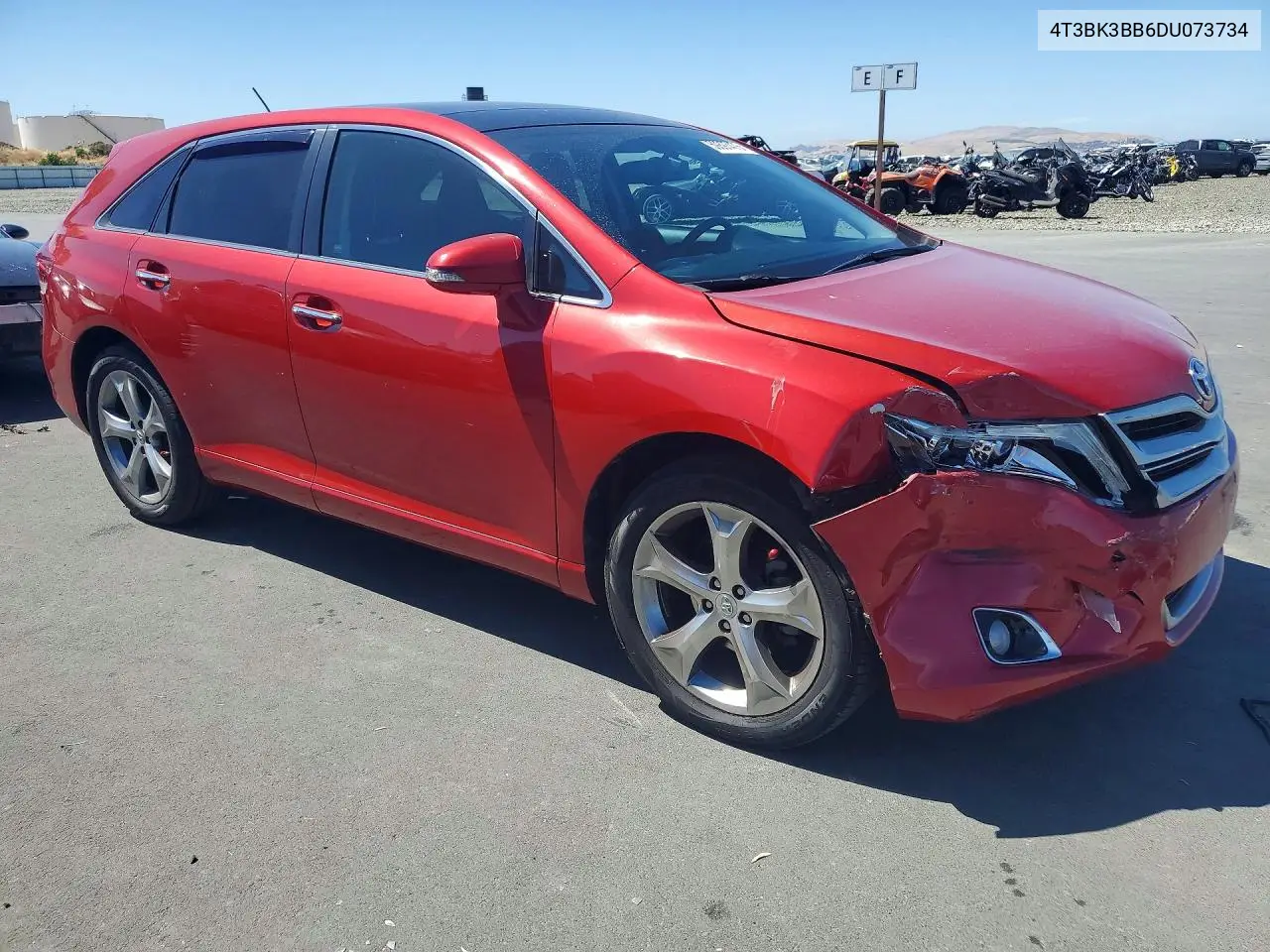 2013 Toyota Venza Limited VIN: 4T3BK3BB6DU073734 Lot: 59397476