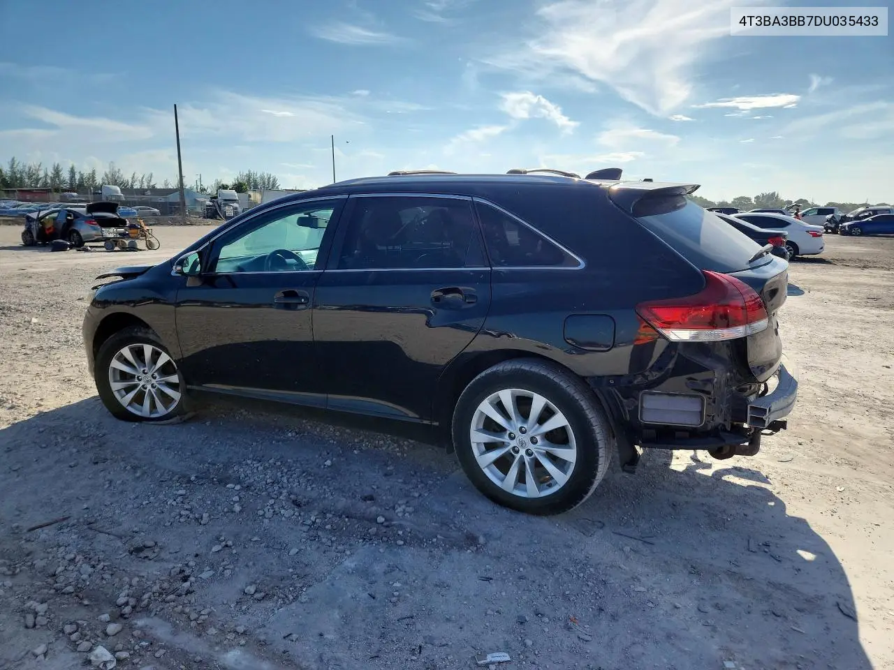 2013 Toyota Venza Le VIN: 4T3BA3BB7DU035433 Lot: 59596196