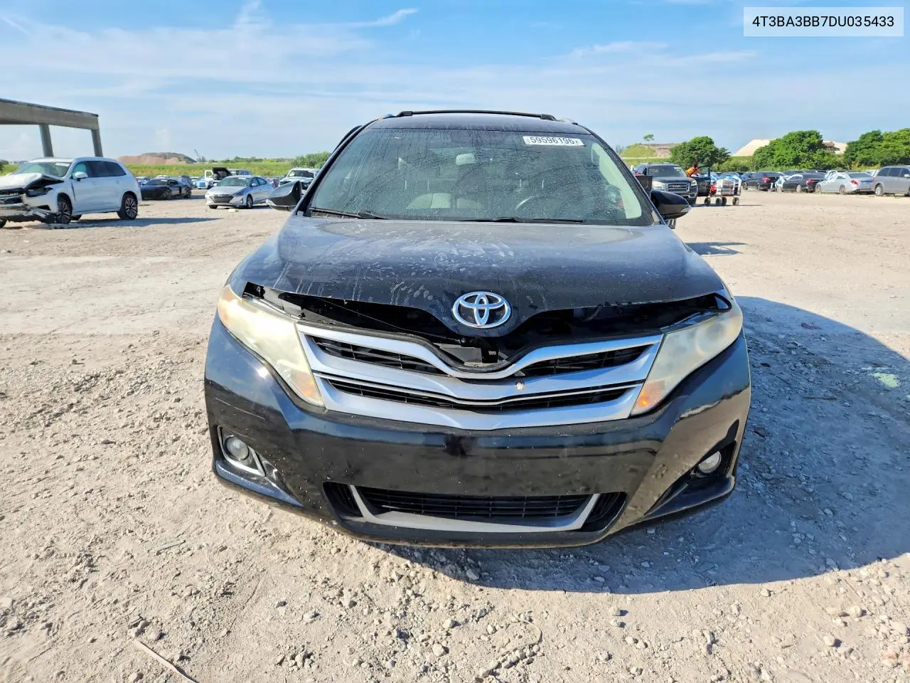 2013 Toyota Venza Le VIN: 4T3BA3BB7DU035433 Lot: 59596196