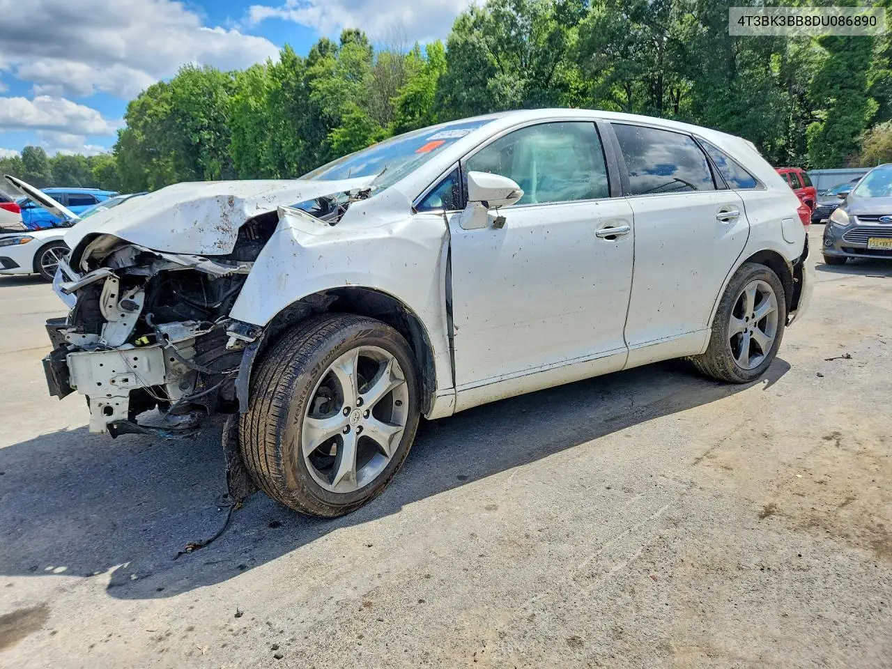 2013 Toyota Venza Xle VIN: 4T3BK3BB8DU086890 Lot: 59743716
