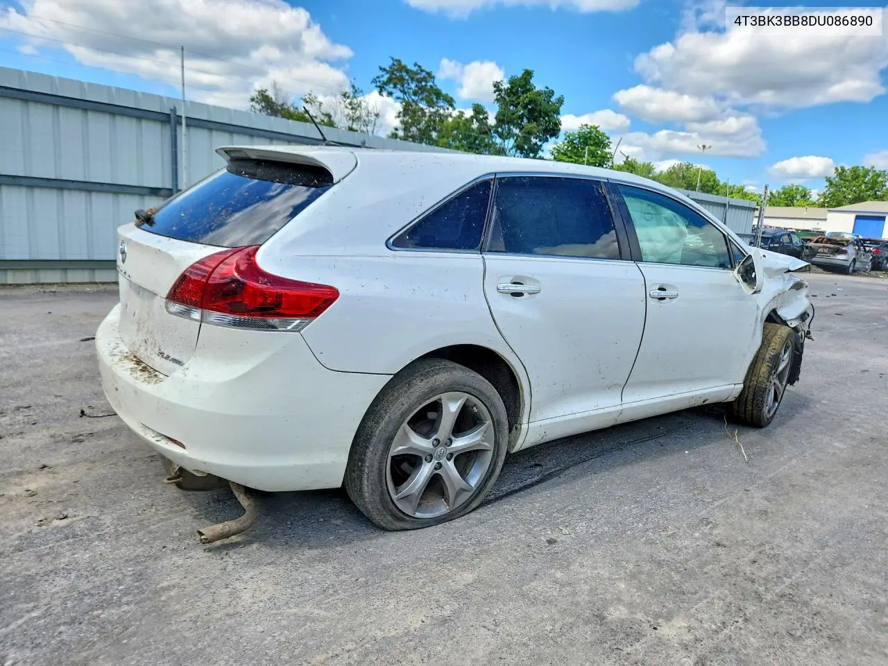 2013 Toyota Venza Xle VIN: 4T3BK3BB8DU086890 Lot: 59743716