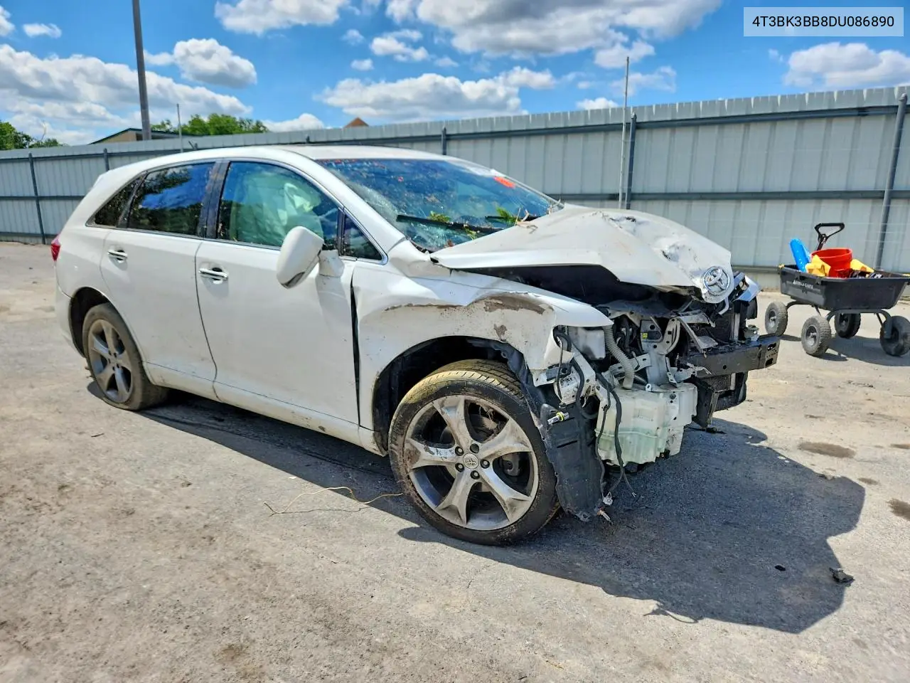 2013 Toyota Venza Xle VIN: 4T3BK3BB8DU086890 Lot: 59743716