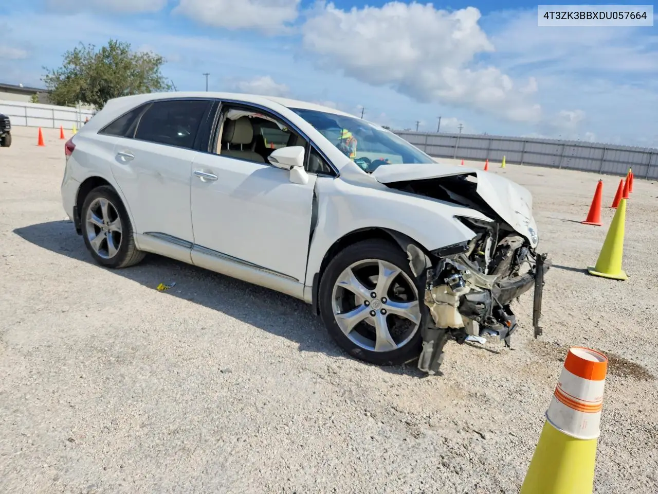 2013 Toyota Venza Xle VIN: 4T3ZK3BBXDU057664 Lot: 59832116