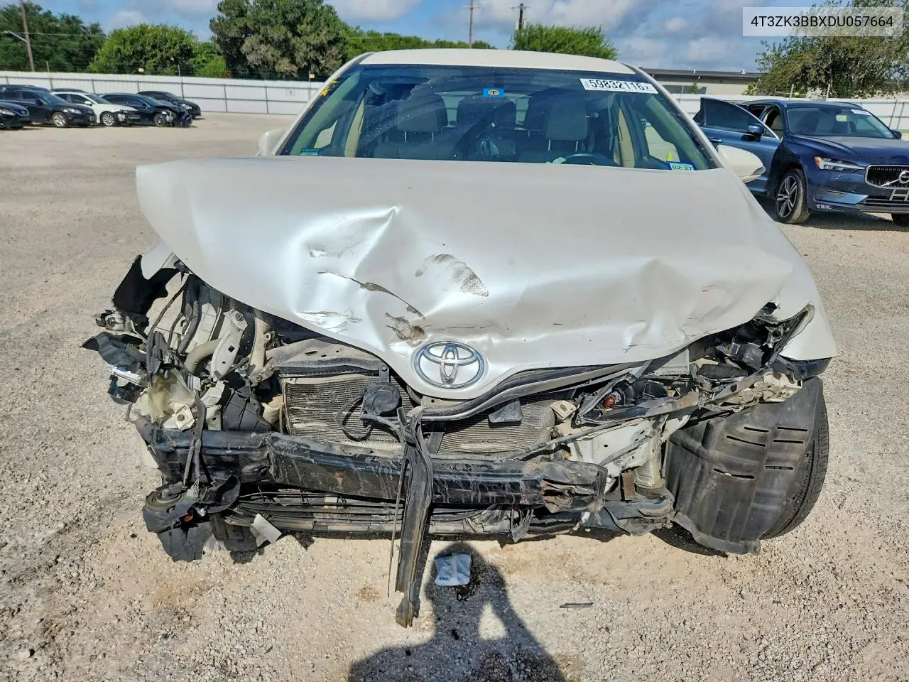 2013 Toyota Venza Xle VIN: 4T3ZK3BBXDU057664 Lot: 59832116