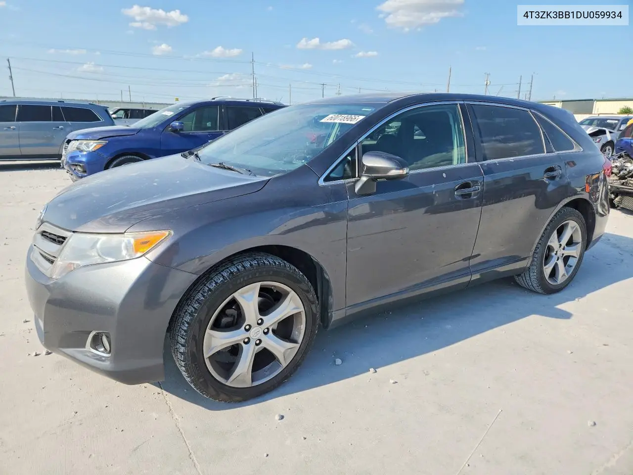 2013 Toyota Venza Le VIN: 4T3ZK3BB1DU059934 Lot: 60018966