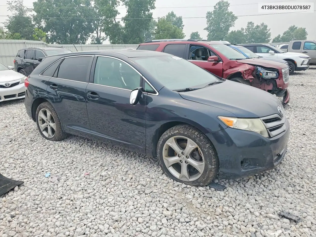 2013 Toyota Venza Le VIN: 4T3BK3BB0DU078587 Lot: 60585286