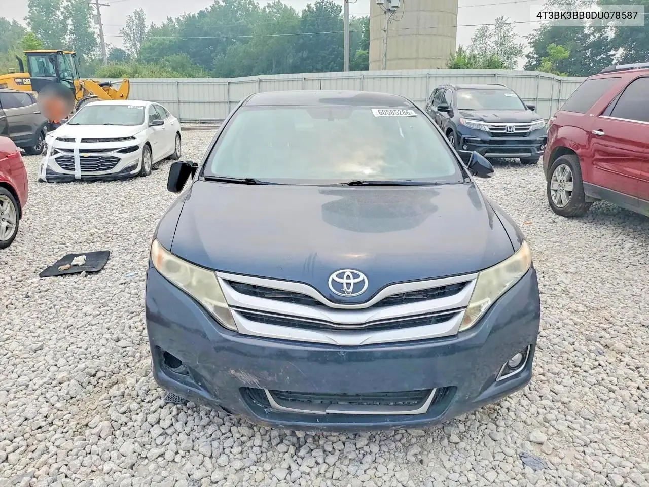 2013 Toyota Venza Le VIN: 4T3BK3BB0DU078587 Lot: 60585286