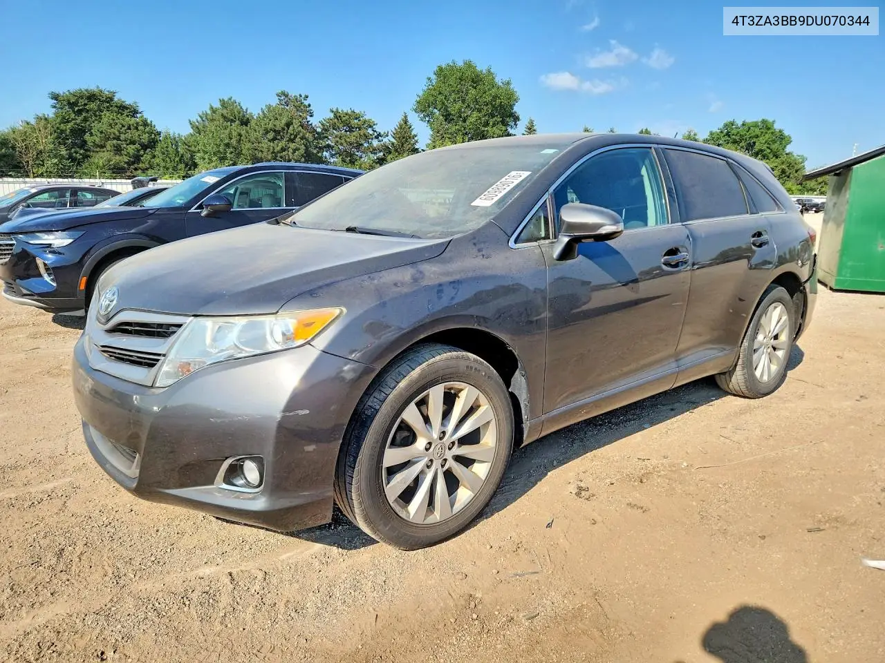 2013 Toyota Venza Le VIN: 4T3ZA3BB9DU070344 Lot: 60989016