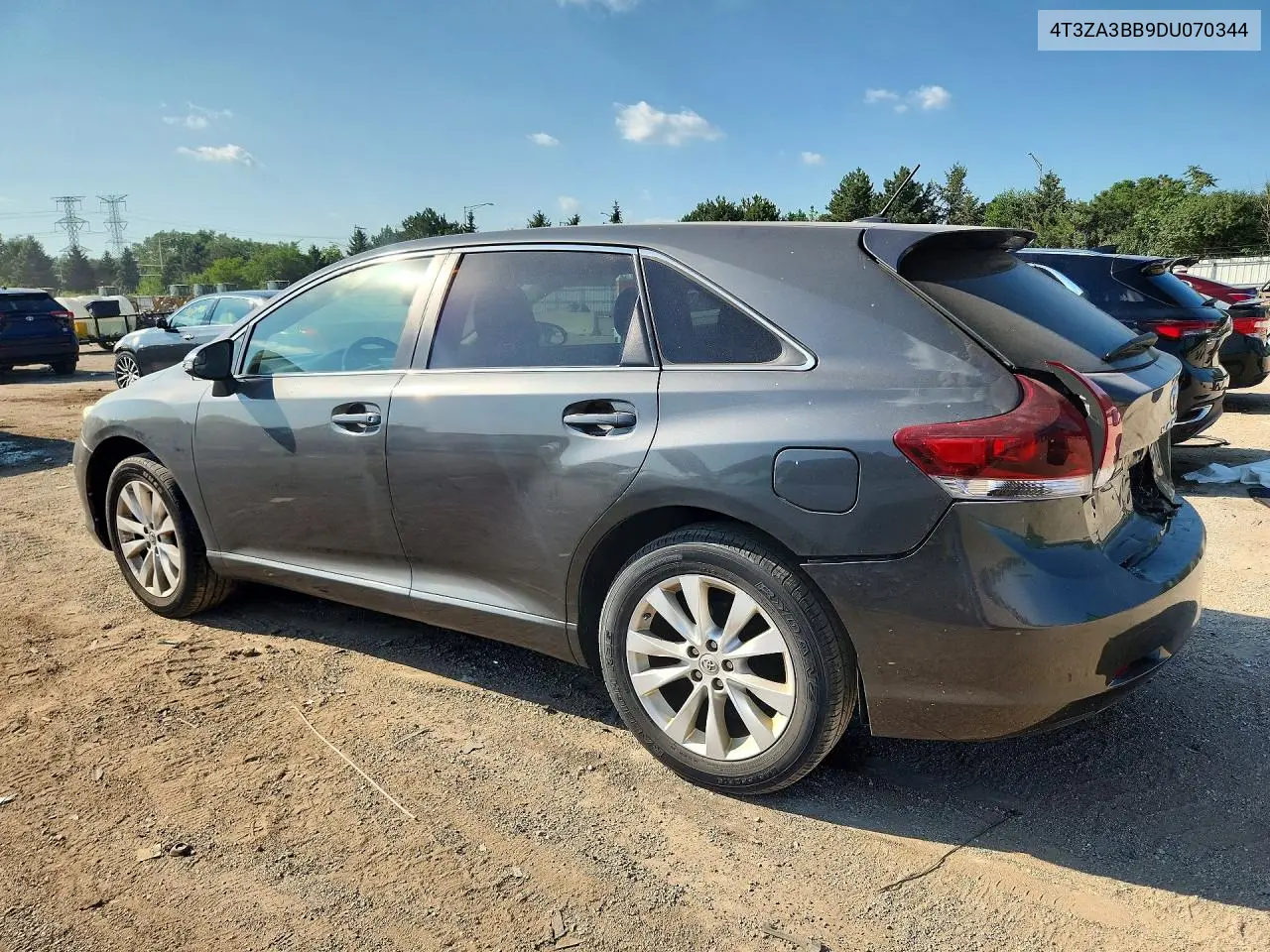 2013 Toyota Venza Le VIN: 4T3ZA3BB9DU070344 Lot: 60989016