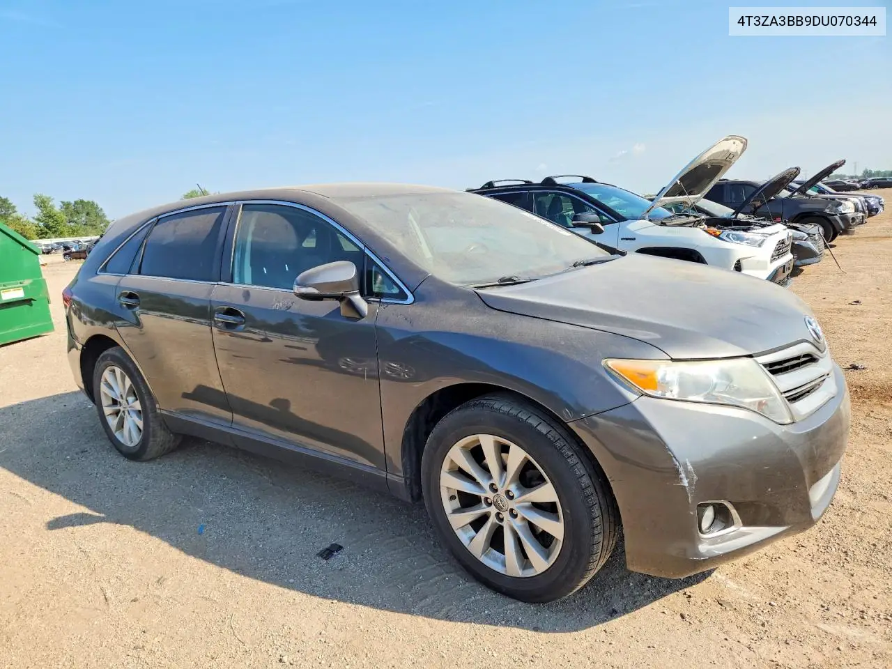 2013 Toyota Venza Le VIN: 4T3ZA3BB9DU070344 Lot: 60989016