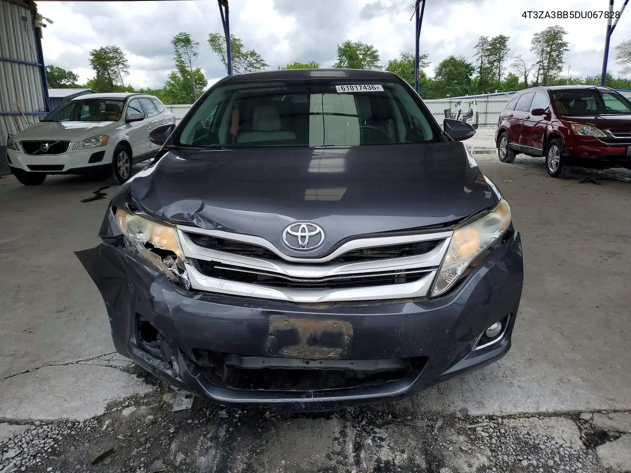 2013 Toyota Venza Le VIN: 4T3ZA3BB5DU067828 Lot: 61017436