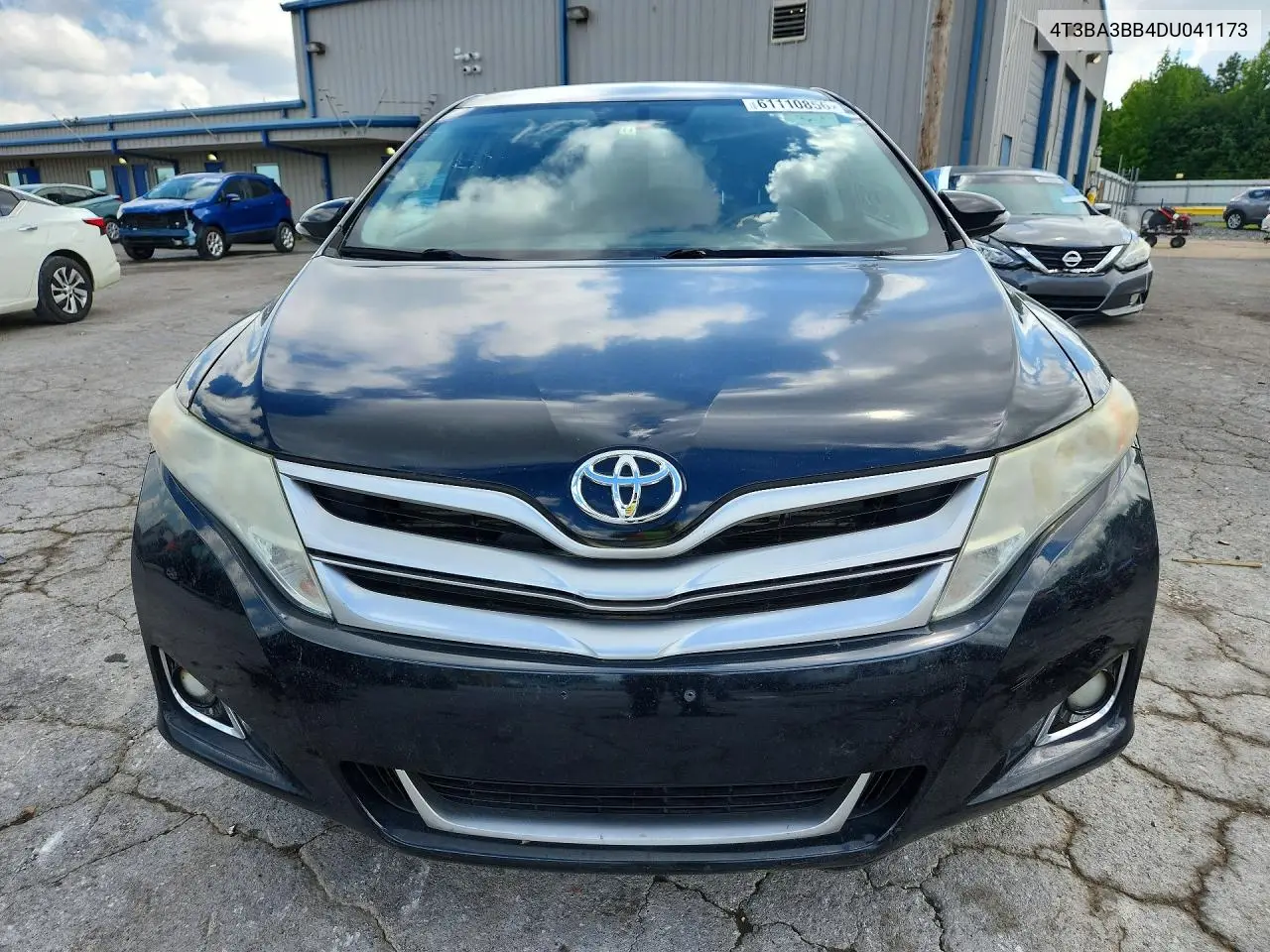 2013 Toyota Venza Le VIN: 4T3BA3BB4DU041173 Lot: 61110856