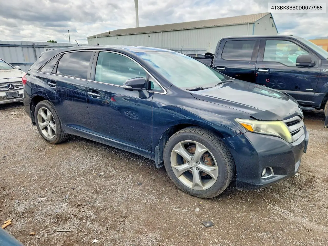 2013 Toyota Venza Le VIN: 4T3BK3BB0DU077956 Lot: 61369056