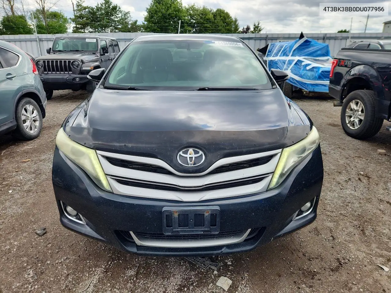 2013 Toyota Venza Le VIN: 4T3BK3BB0DU077956 Lot: 61369056