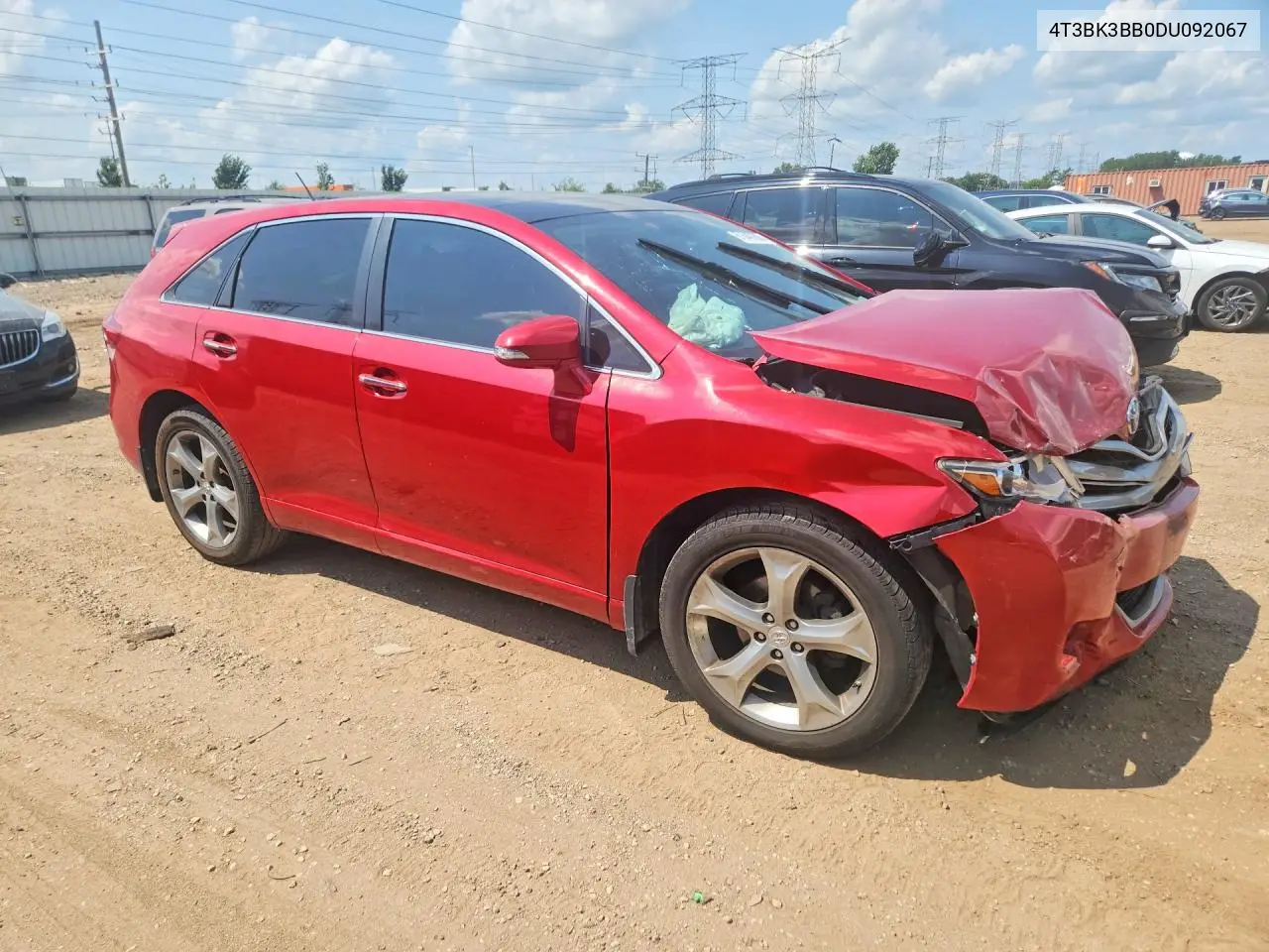 2013 Toyota Venza Limited VIN: 4T3BK3BB0DU092067 Lot: 61640186