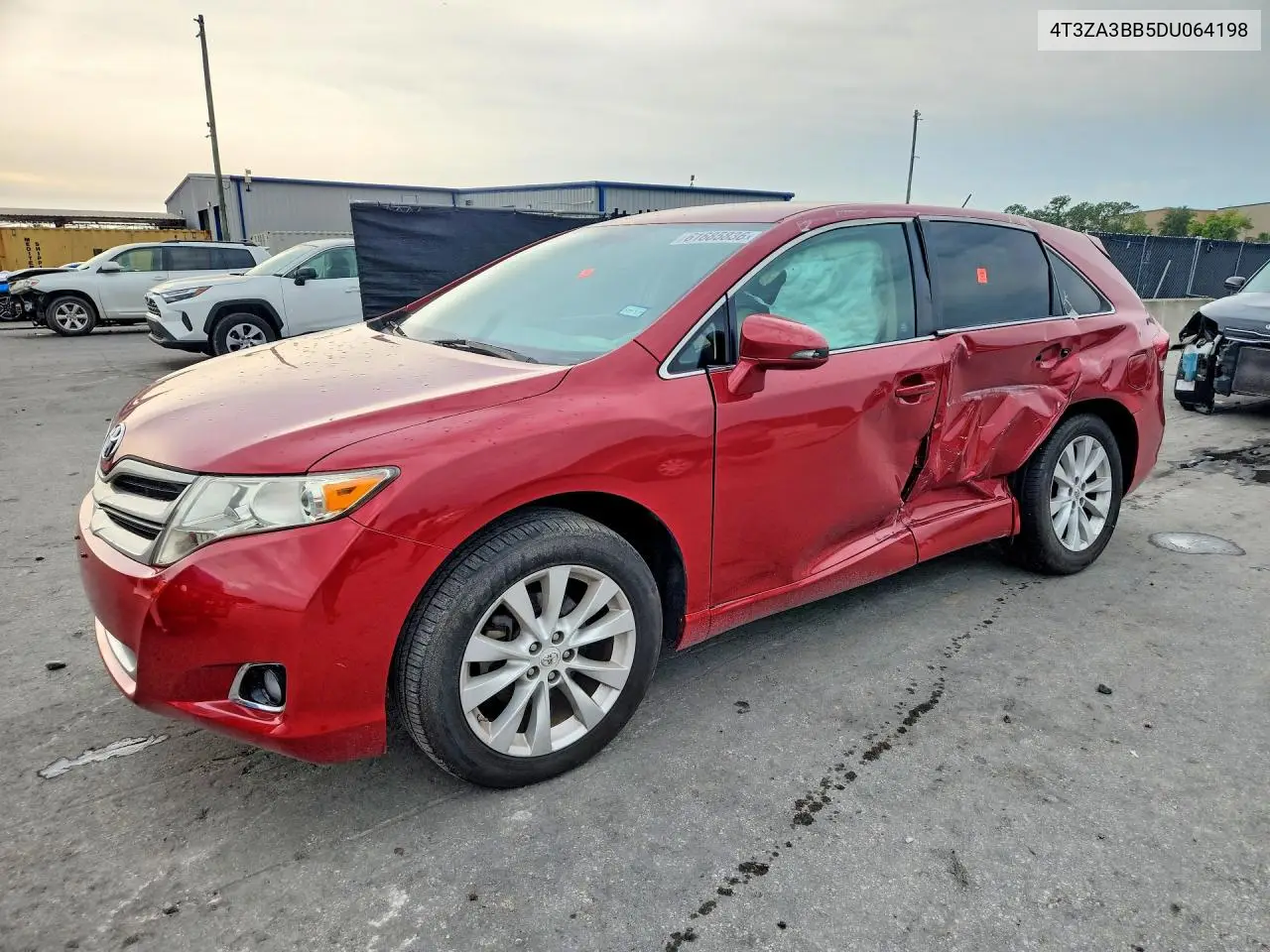 2013 Toyota Venza Le VIN: 4T3ZA3BB5DU064198 Lot: 61685836