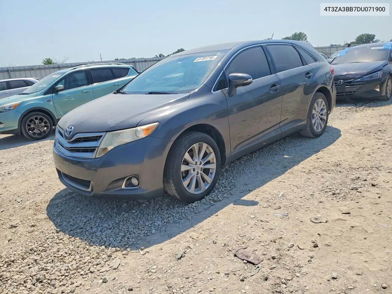 2013 Toyota Venza Le VIN: 4T3ZA3BB7DU071900 Lot: 61781716