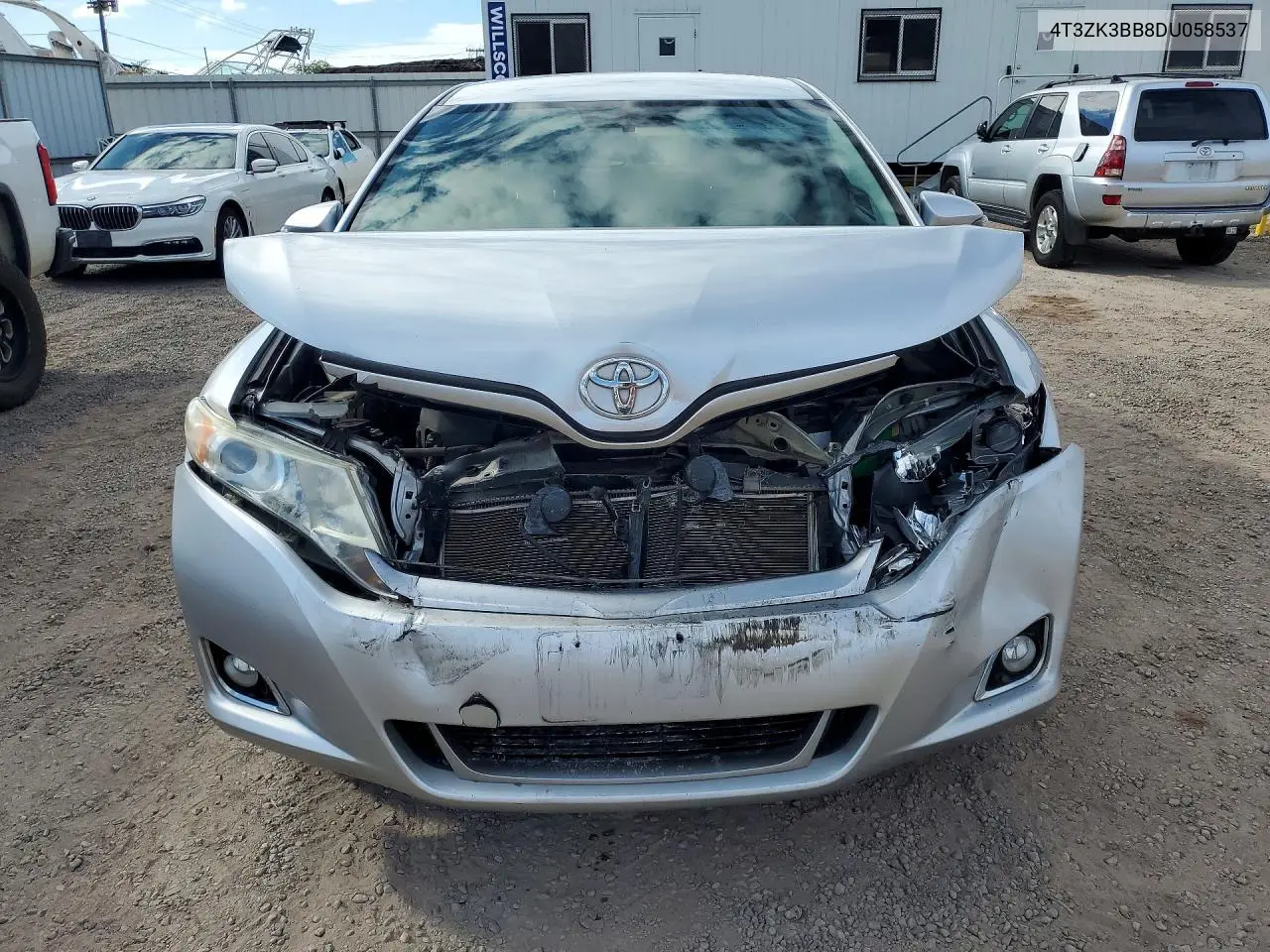 2013 Toyota Venza Le VIN: 4T3ZK3BB8DU058537 Lot: 62101766