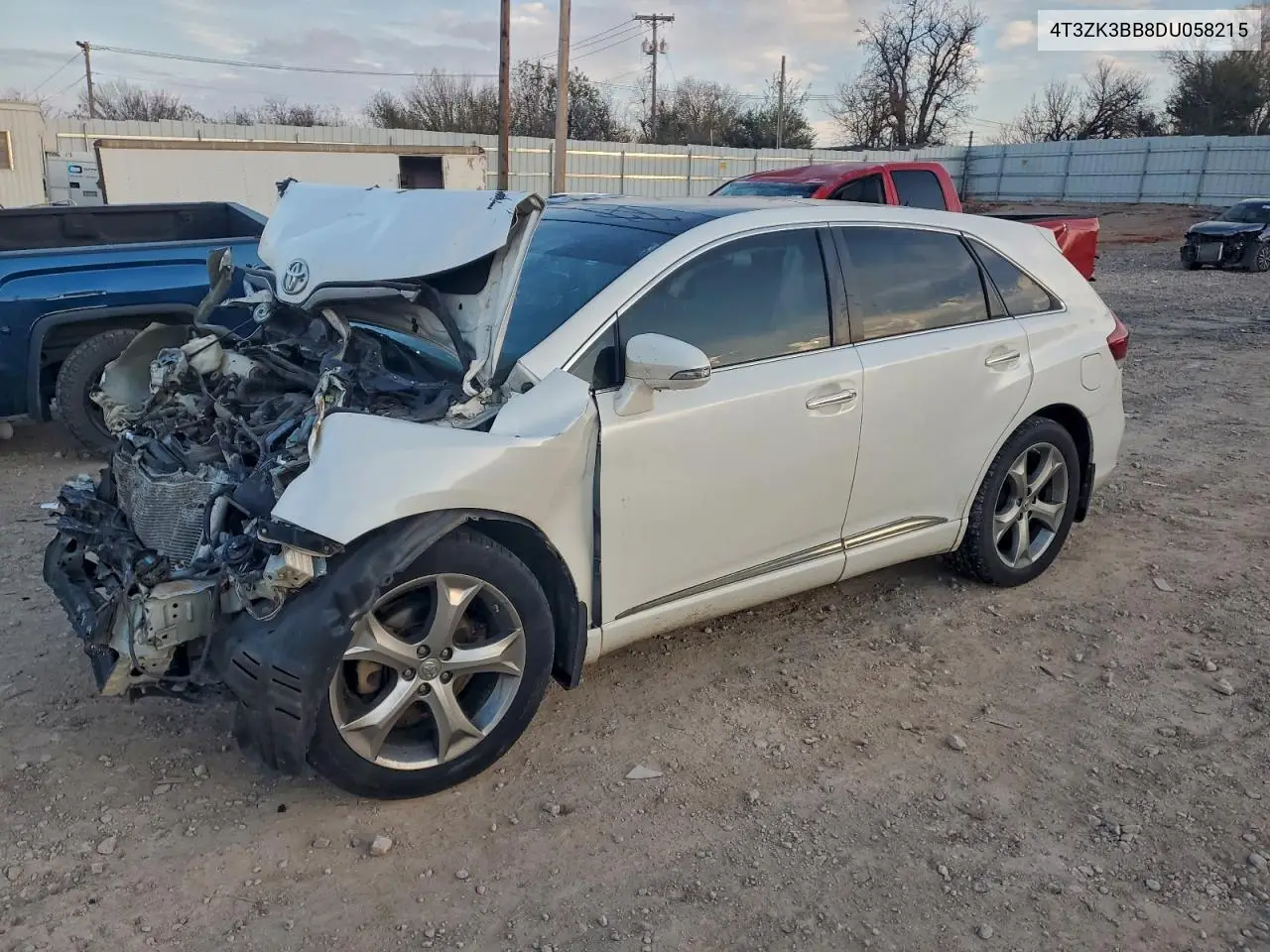 4T3ZK3BB8DU058215 2013 Toyota Venza Le