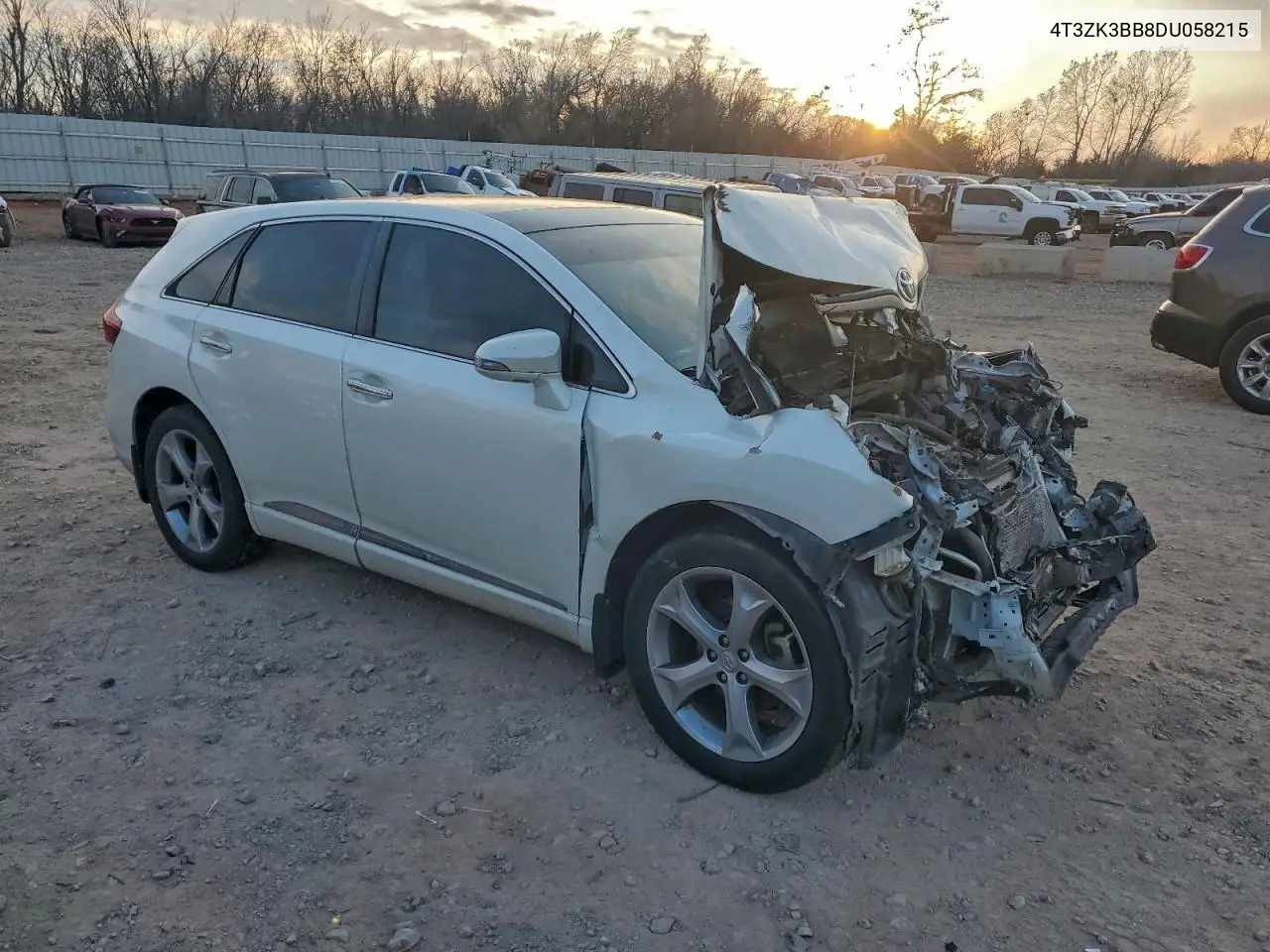 4T3ZK3BB8DU058215 2013 Toyota Venza Le