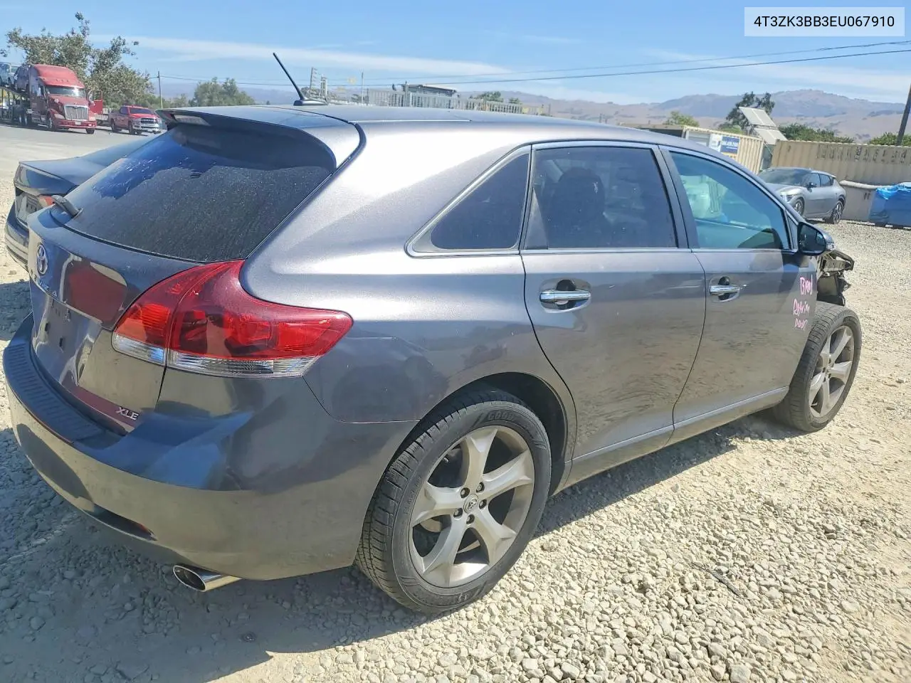 2014 Toyota Venza Xle VIN: 4T3ZK3BB3EU067910 Lot: 59111656
