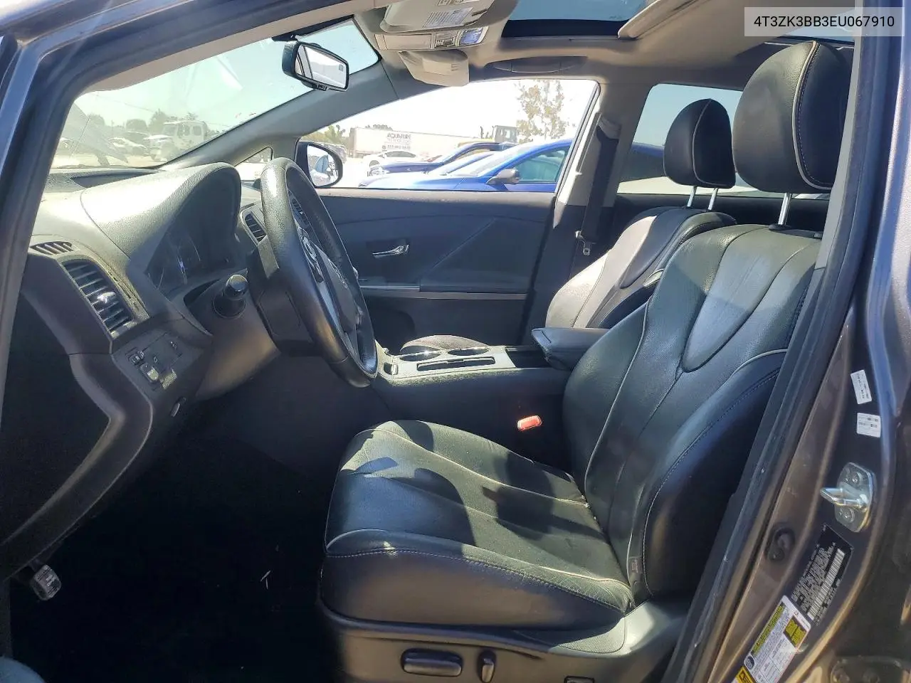 2014 Toyota Venza Xle VIN: 4T3ZK3BB3EU067910 Lot: 59111656