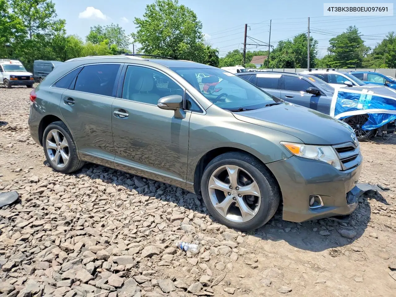 2014 Toyota Venza Xle VIN: 4T3BK3BB0EU097691 Lot: 59611926