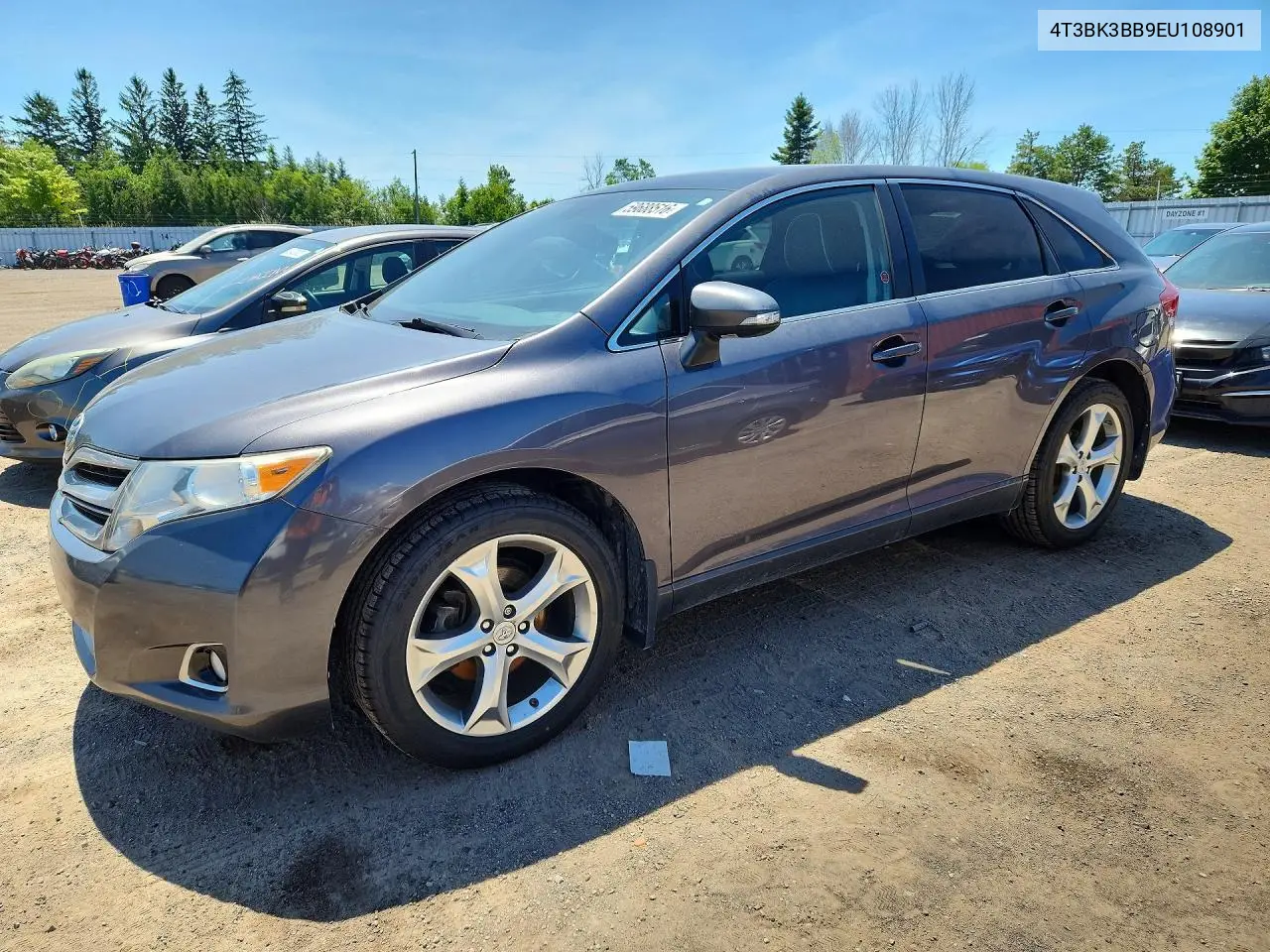 2014 Toyota Venza Le VIN: 4T3BK3BB9EU108901 Lot: 59688516