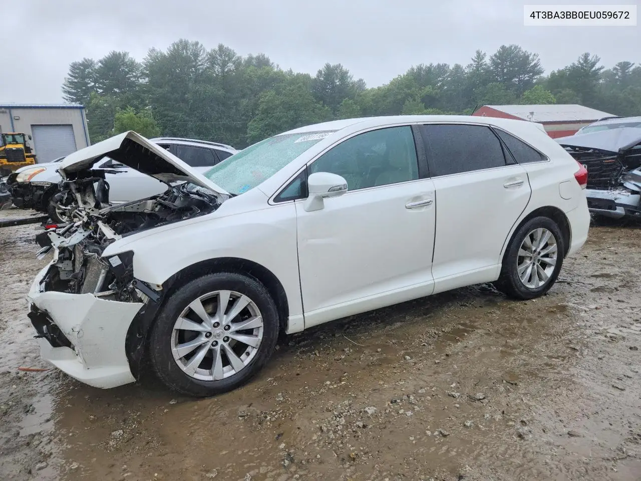 2014 Toyota Venza Xle VIN: 4T3BA3BB0EU059672 Lot: 60011166