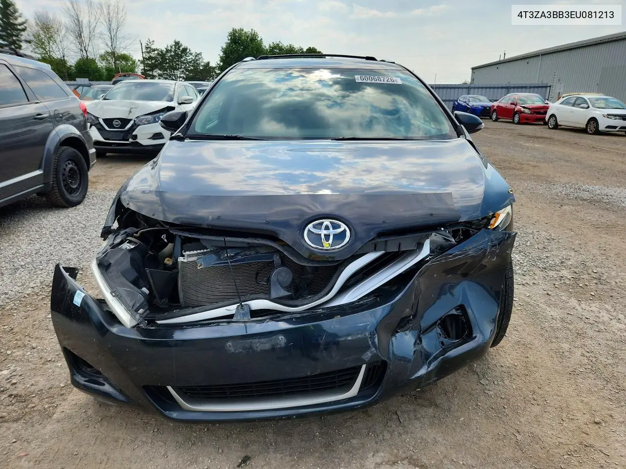 2014 Toyota Venza Le VIN: 4T3ZA3BB3EU081213 Lot: 60068726