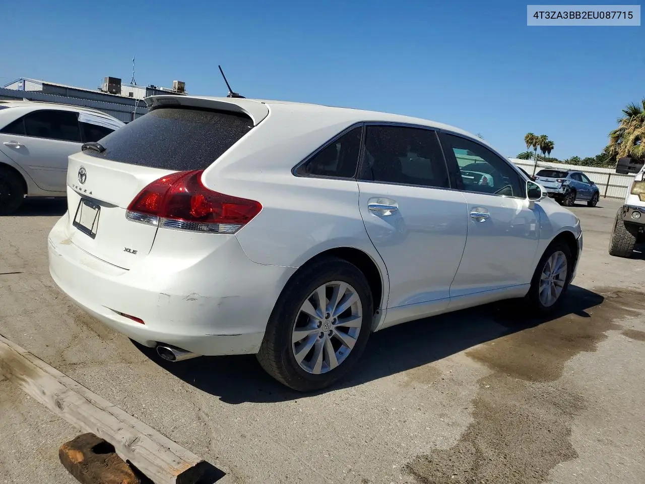 2014 Toyota Venza Xle VIN: 4T3ZA3BB2EU087715 Lot: 61937266